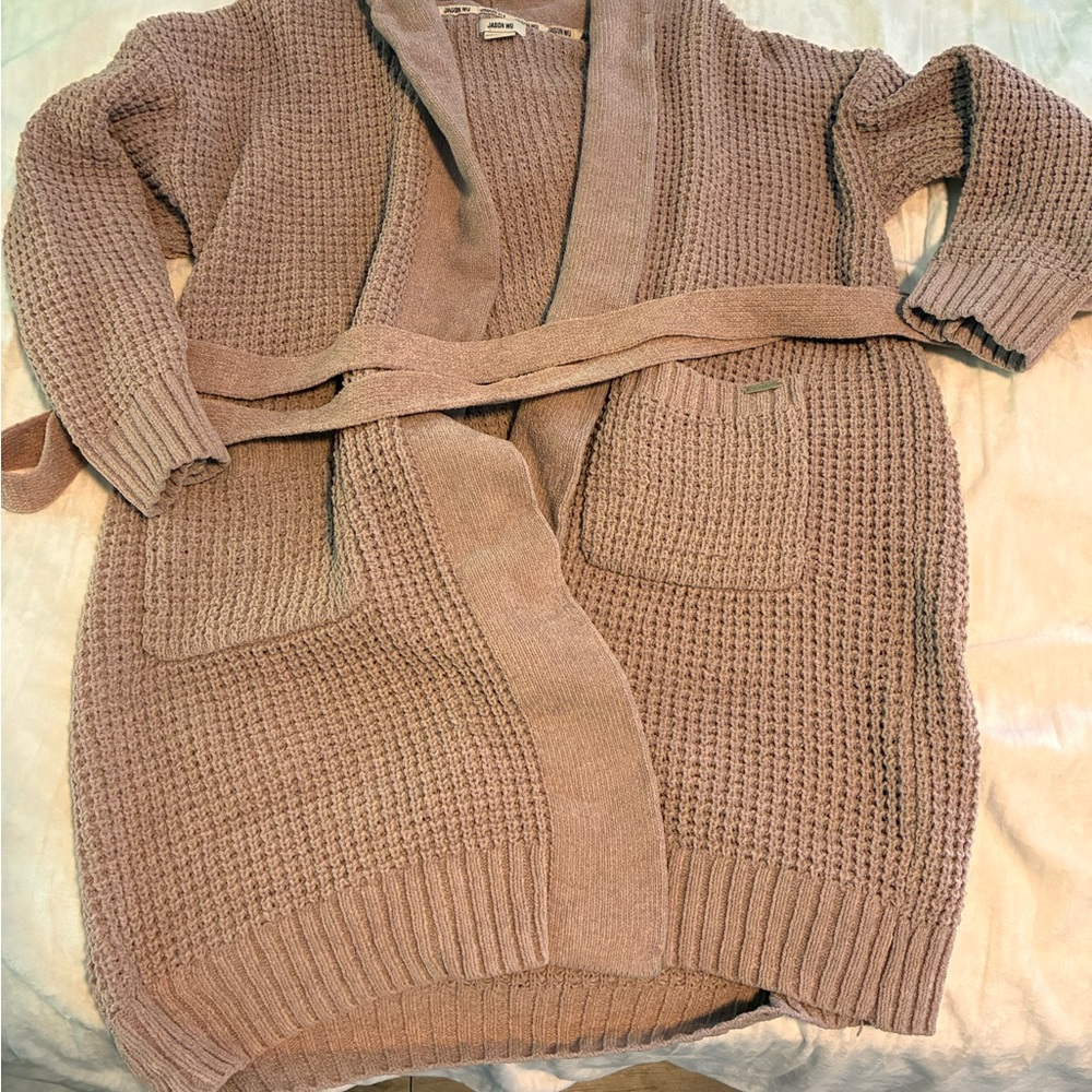 Jason Wu Taupe Cardigan Sweater